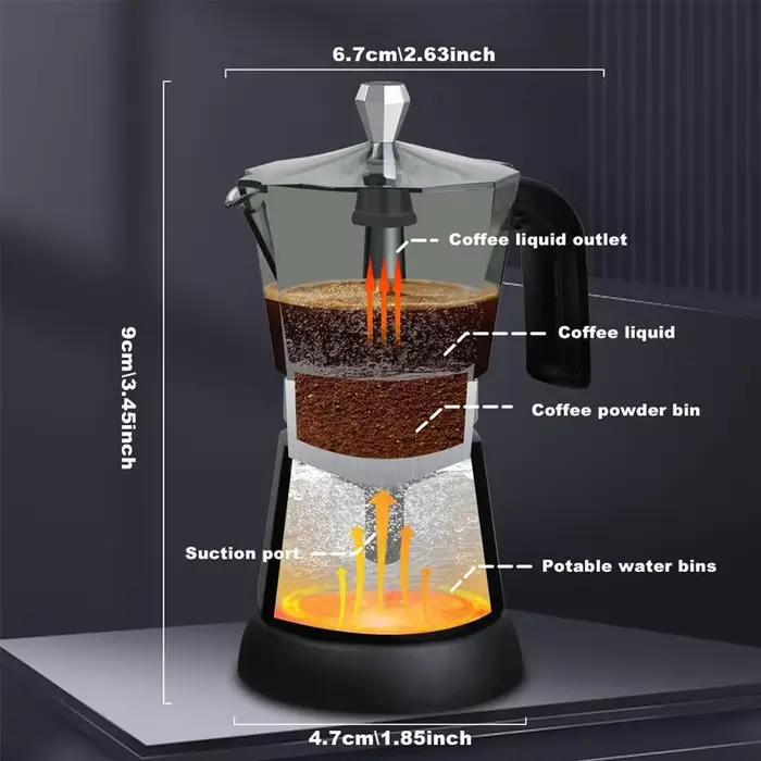 Cafetière électrique 480W