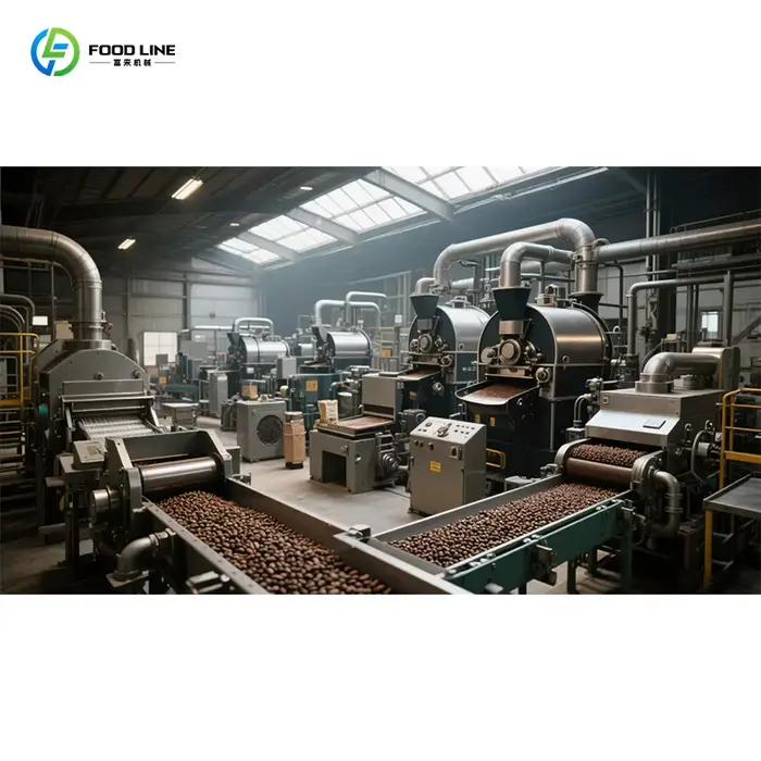 Machine de traitement du café en grains facile d'entretien