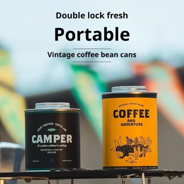Pot scellé Portable pour grains de café