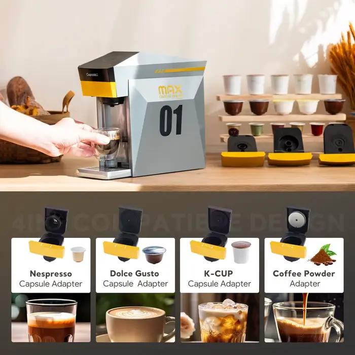 Machine à café à capsules 4 en 1