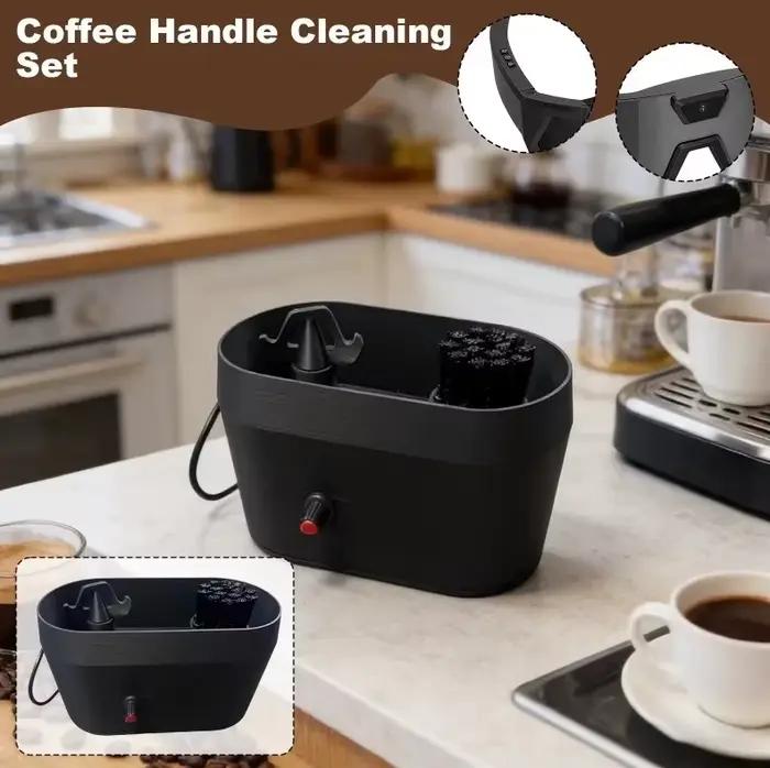 Nettoyeur de boîte à expresso électrique automatique