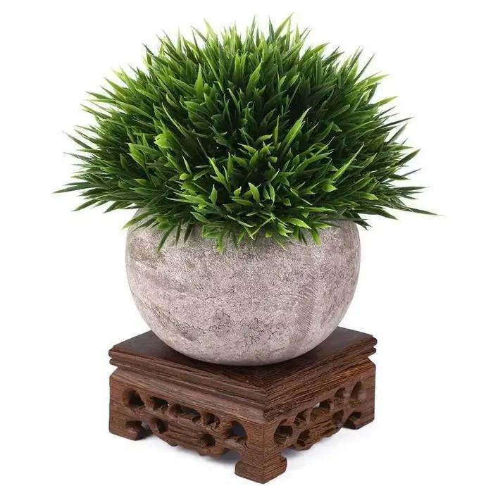 Plateau à thé rétro en bois massif rouge et prune pour décoration et service de thé occasions spéciales