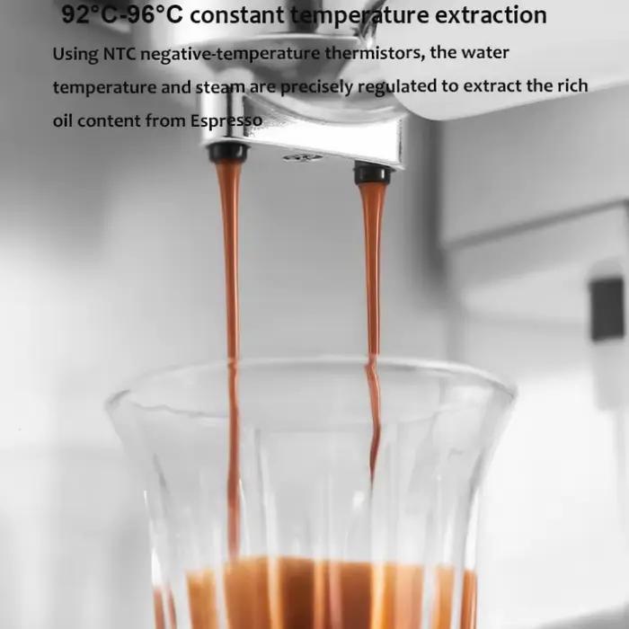 Machine à café expresso à pompe italienne 220V