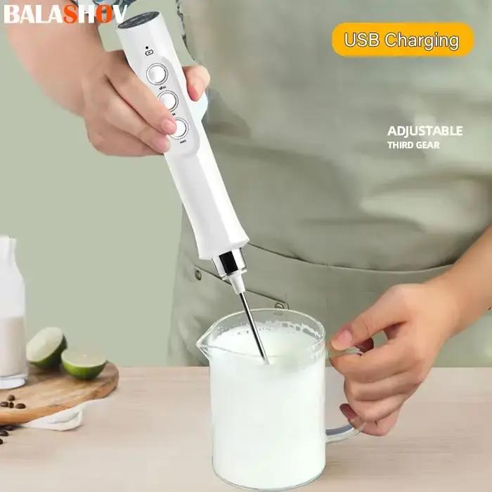 Mousseur à lait électrique 3 en 1