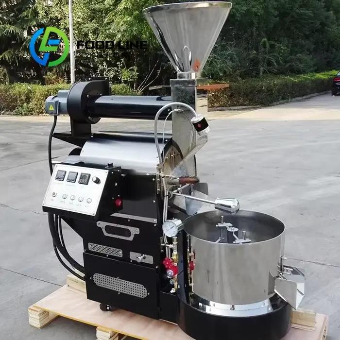 Machine à torréfier grains de café électrique commerciale 6kg pour snack food factory beverage winery occasions spéciales