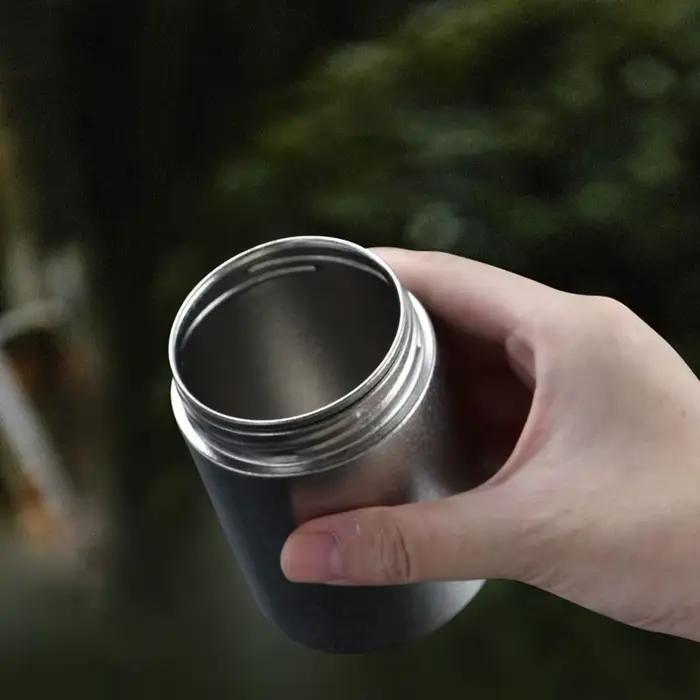 Boîte à thé Portable en titane pur 260ml