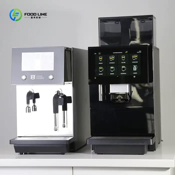 Machine à café et moulin à café 2-en-1 entièrement automatiques