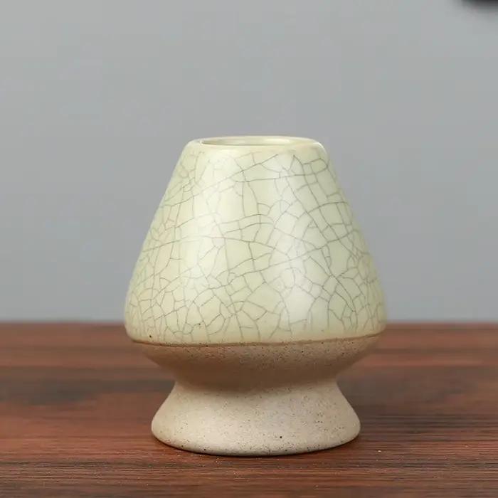 Support Chasen pour thé vert Matcha en céramique japonaise