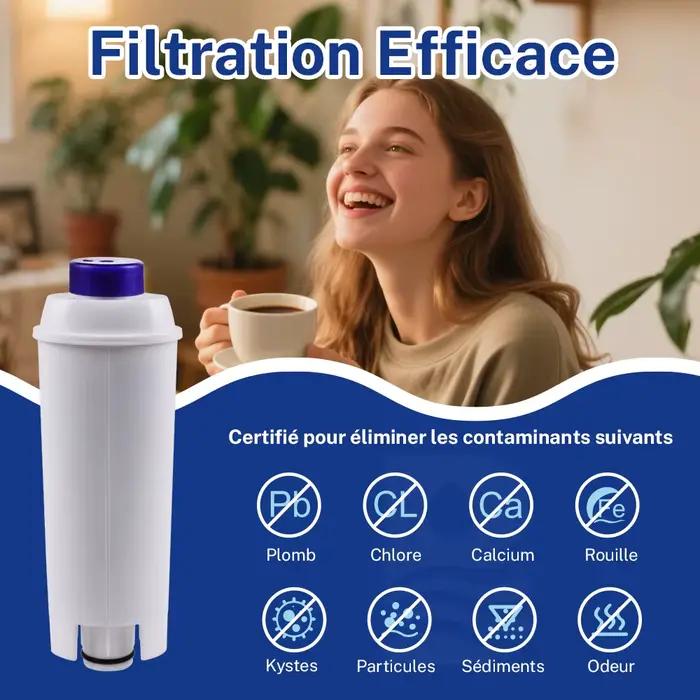 Filtre Pour Machine À Café Compatible Avec for Delonghi DLSC002