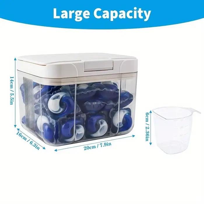 Porte-dosette à linge compatible avec Tide - Récipient de stockage de dosettes