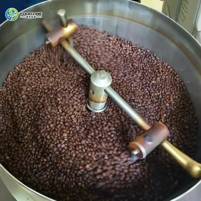 Machine de traitement rapide des grains de café vert
