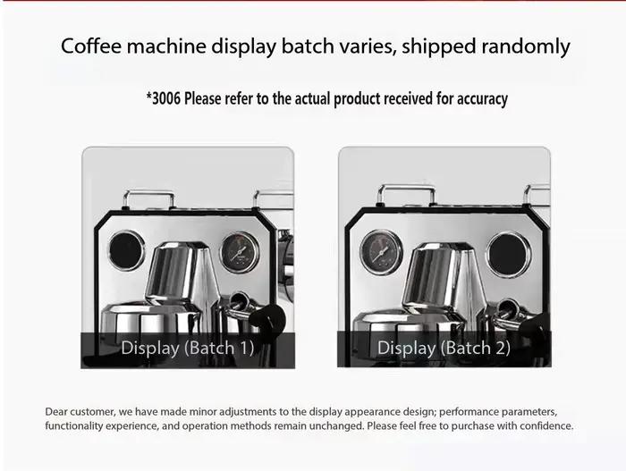 Machine à café expresso italienne Gemilai 3006