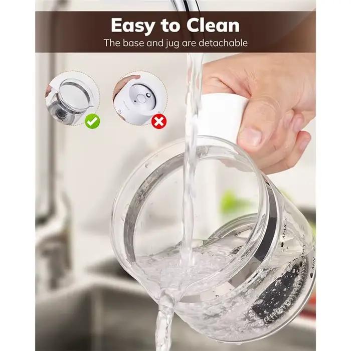 【UNIQUEMENT AVEC NOUVELLE OFFRE】Mousseur à lait électrique en verre