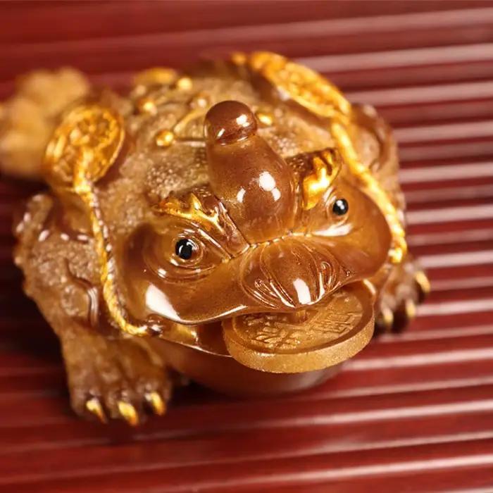 Figurine de thé en résine chinoise