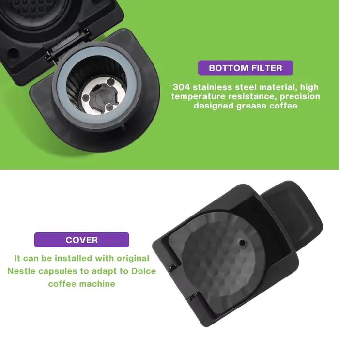 Adaptateur de Capsule pour Capsules Nespresso originales