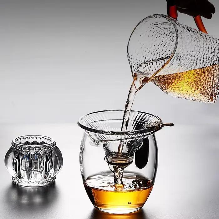 Tasse à thé en verre épais