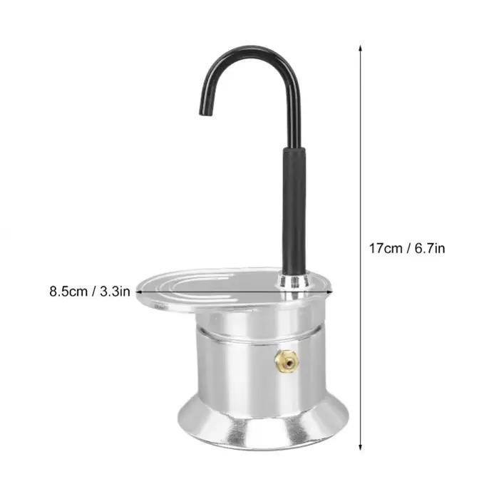 Cafetière Italienne en Alliage d'Aluminium