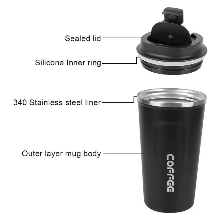 Tasse Thermos NICEYARD en acier inoxydable pour café et thé, avec isolation thermique de 6-12 heures, disponible en plusieurs couleurs pour usage quotidien et cadeaux spéciaux
