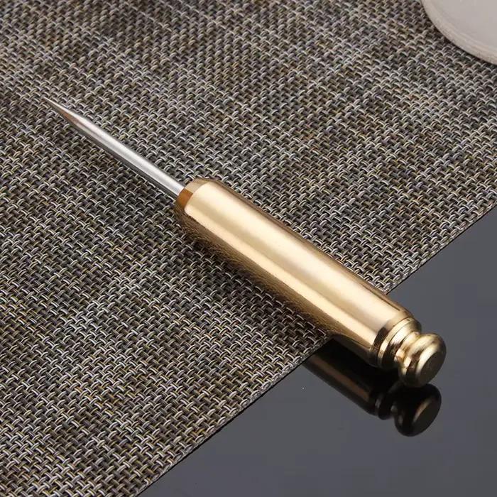 Couteau à thé Pu'er en acier inoxydable 304