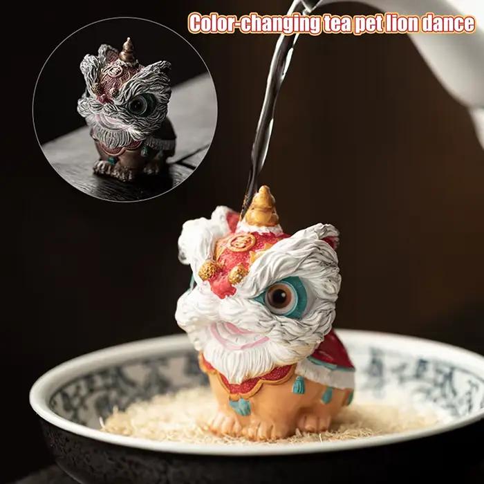 Figurine de thé changeante de couleur