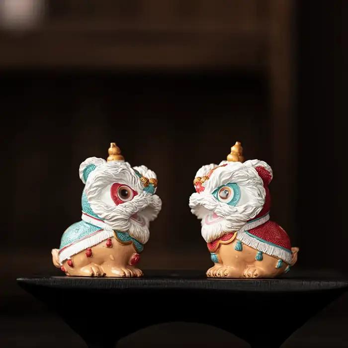 Figurine de thé changeante de couleur