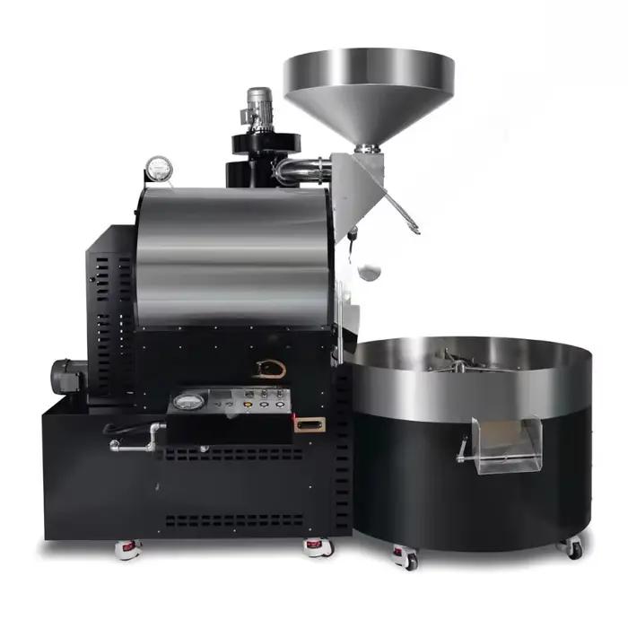 Machine à torréfier les grains de café à tambour avec plateau de refroidissement pour torréfaction de café personnelle et professionnelle
