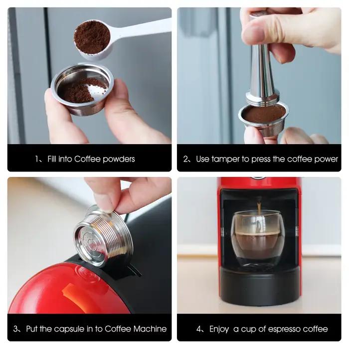 ICafilas pour Lavazza capsule de café réutilisable dosette