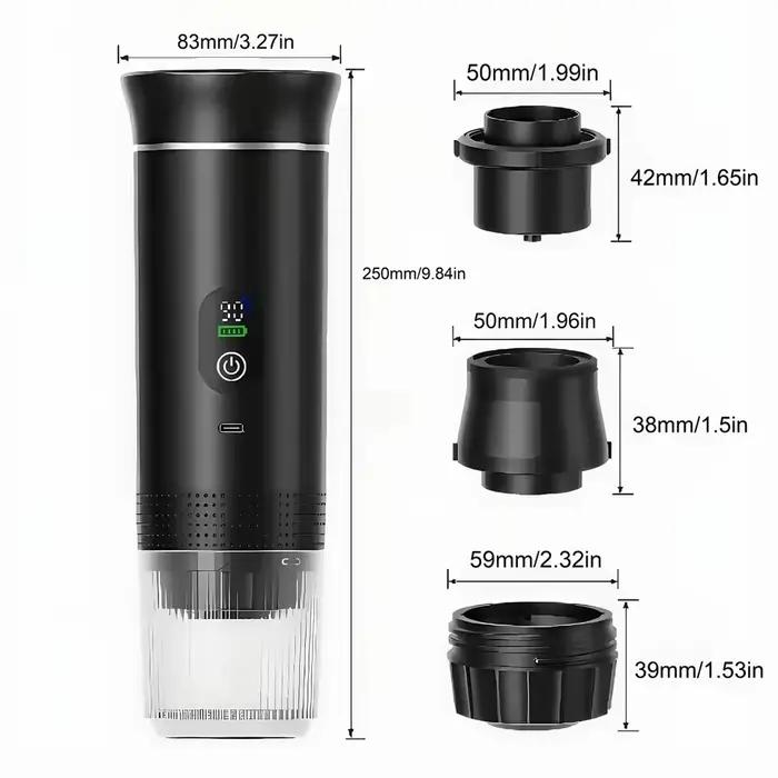 Machine à café expresso portable Mi avec écran numérique