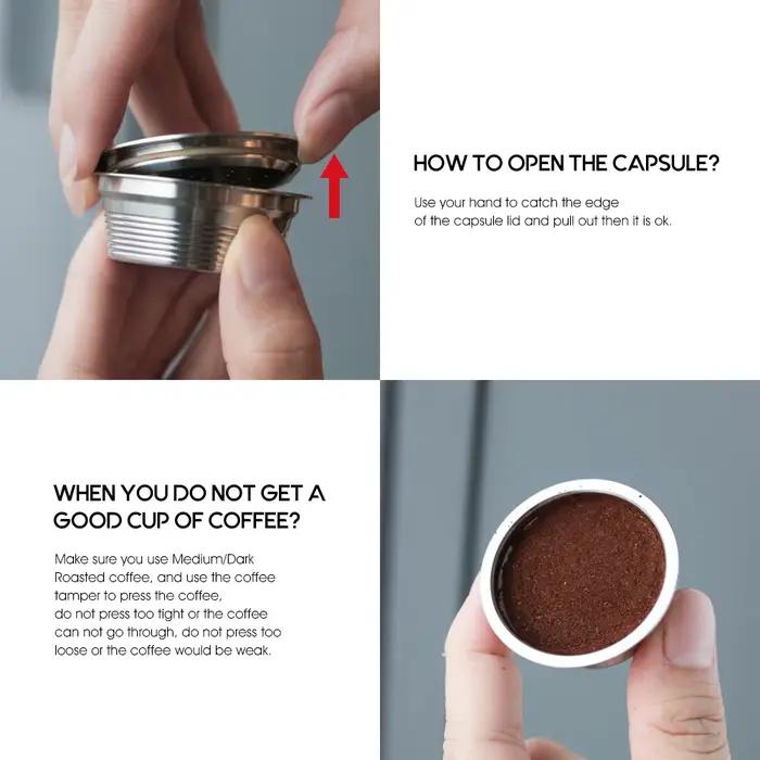 ICafilas pour Lavazza capsule de café réutilisable dosette