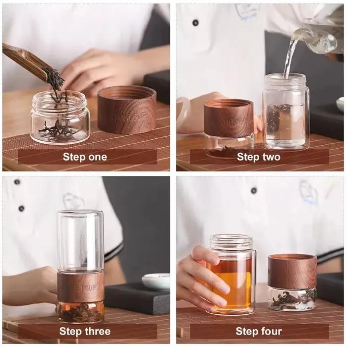 Bouteille à thé YOMEEI 240 ml