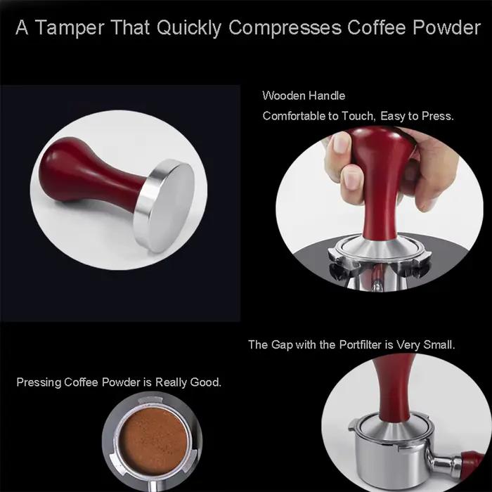 51mm 53mm 58mm Espresso Tamper Café Barista Base Plate