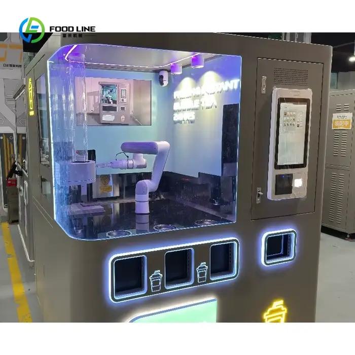 Machine à thé au lait entièrement automatique personnalisée