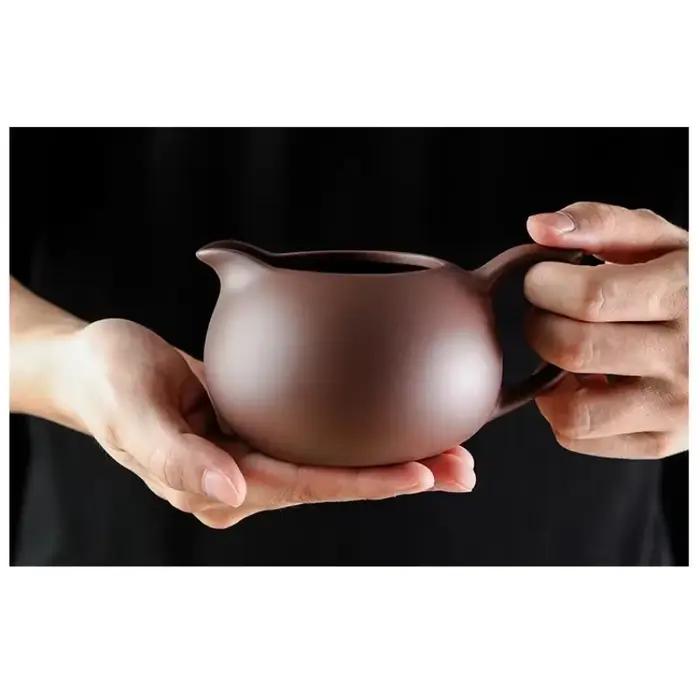 Tasse à thé chinoise en argile violette