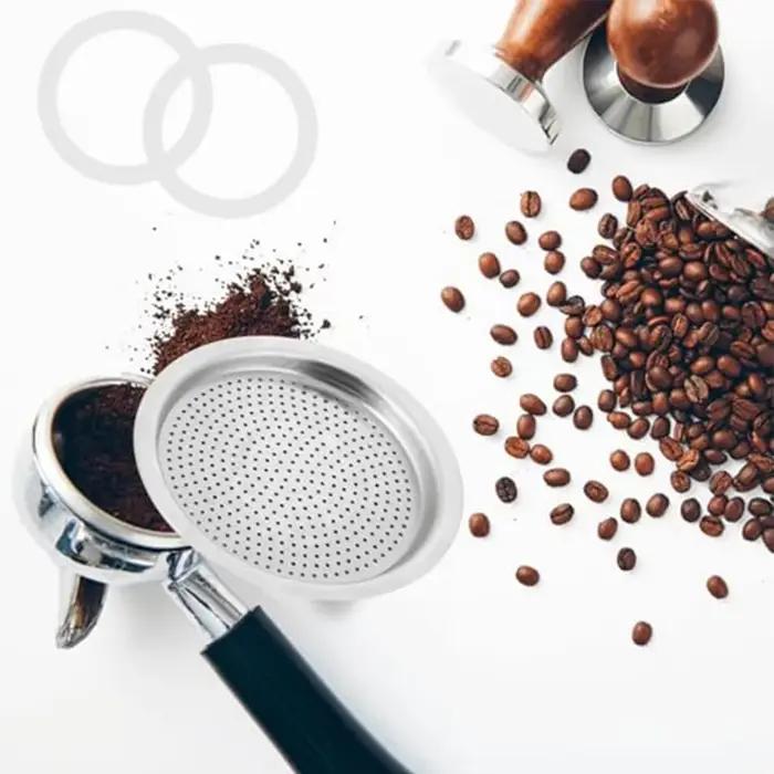 Filtre pour Pot Moka et joint en Silicone
