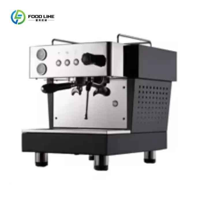 Machine à expresso semi-automatique E61 2 groupes multifonction 220V personnalisée pour cappuccino