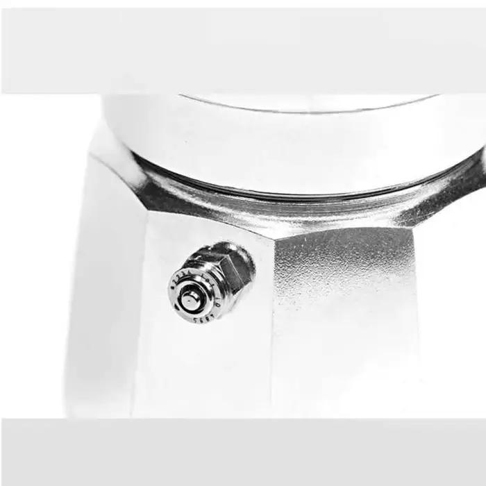 Valve de sécurité soupape de surpression pour cafetière moka pièces de rechange en métal robuste pression réglable filetage 7.9mm pour usage quotidien et cadeaux spéciaux