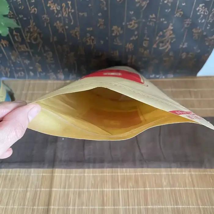 Sachet de thé Dahongpao 250G avec fermeture éclair