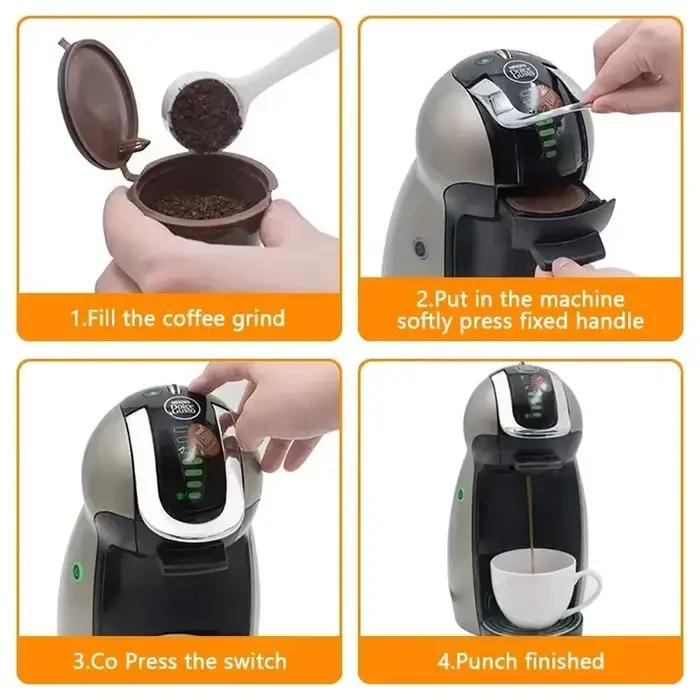 Analyste de capsules de café réutilisables