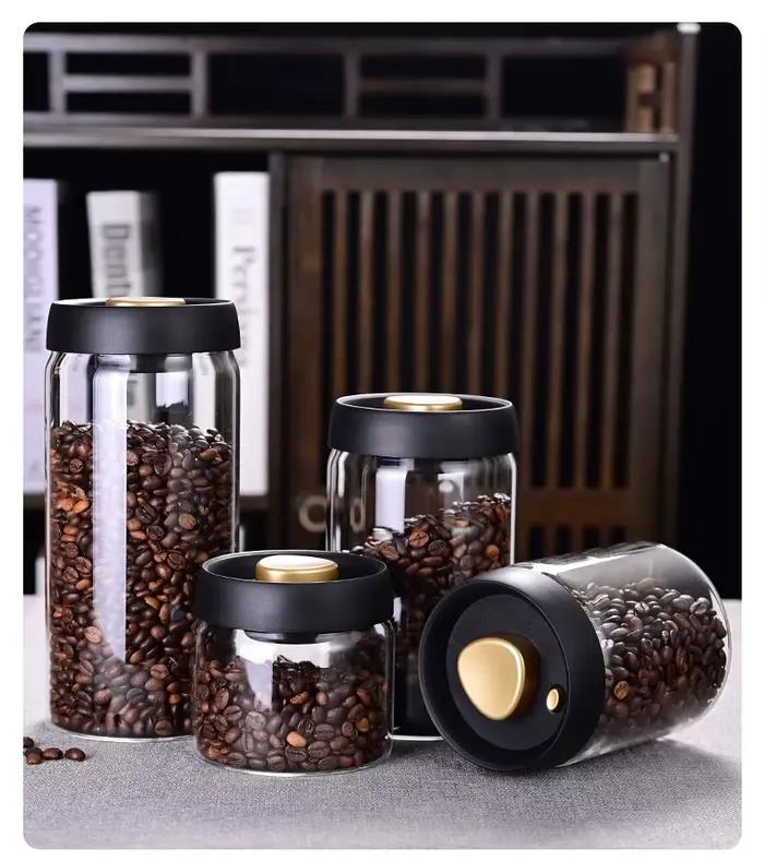 Pot de stockage pour grains de café