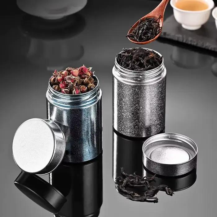 Boîte à thé Portable en titane pur 260ml