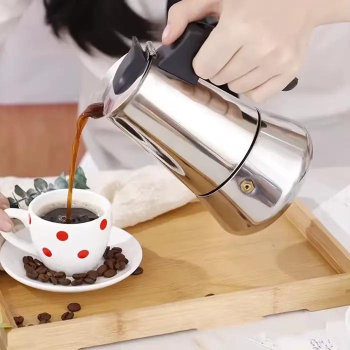 Cafetière électrique en acier inoxydable