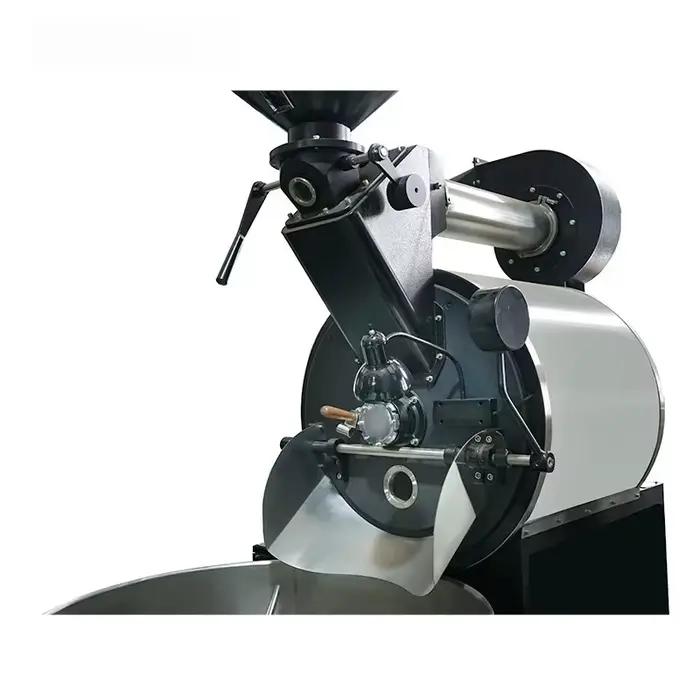 Torréfacteur industriel en acier inoxydable pour torréfaction de café professionnel occasionnels et industriels grande capacité production café qualité supérieure