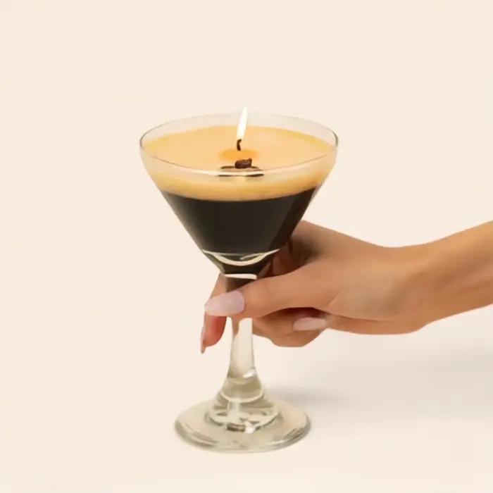 Bougie d'aromathérapie au café américain glacé