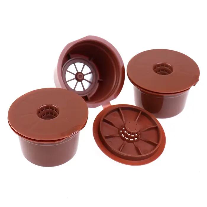 Capsules de café réutilisables pour Caffitaly dosettes de café illisibles accessoires de café filtre en plastique pour une utilisation quotidienne durable et personnelle