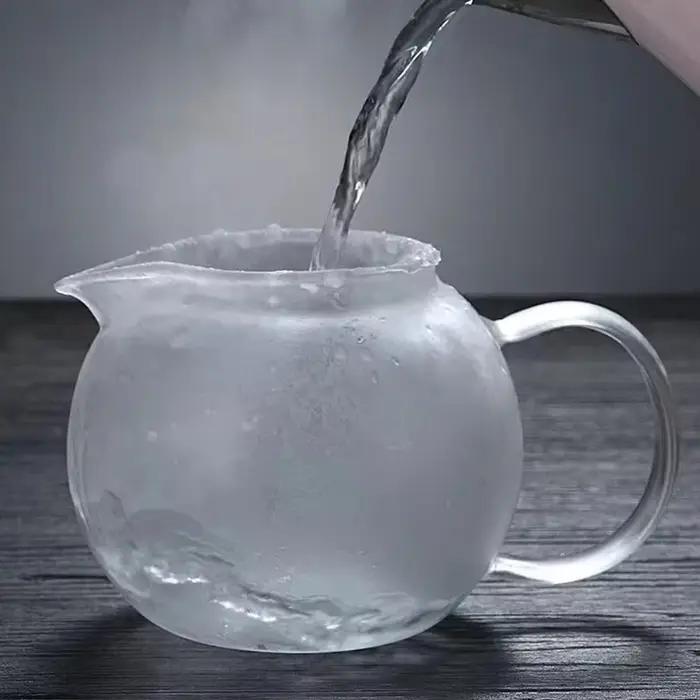 Théière en verre Pu Erh de haute qualité
