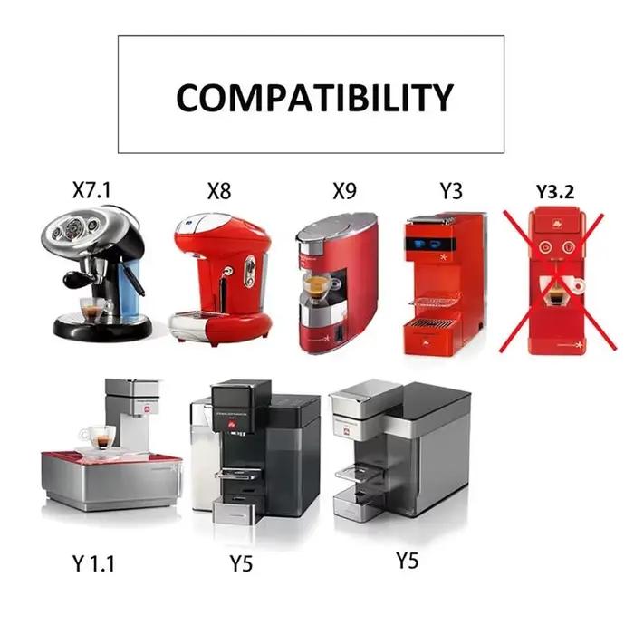 Capsule de café réutilisable ICafilas pour machine illy X7.1 illy Y5
