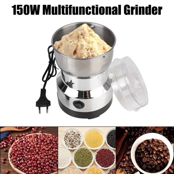 Moulin à café électrique multifonctionnel hachant café grains noix haricots et épices maison cuisine blender occasionnels amateurs gastronomie