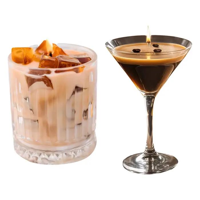 Bougie d'aromathérapie au café américain glacé