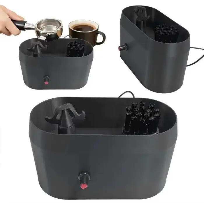 Nettoyeur de boîte à expresso électrique automatique