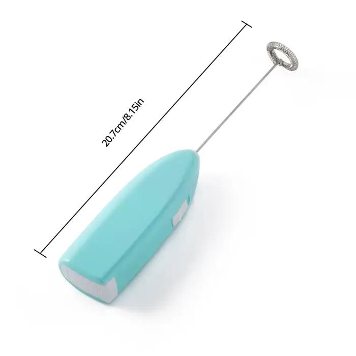 Électrique Oeuf Batteur Mousseur À Lait Pour Café Ménage Cuisine Mini En Acier Inoxydable
